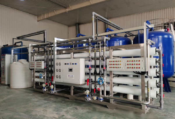 聊城乳業(yè)2X30T反滲透設備安裝調(diào)試完成